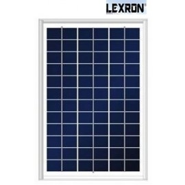 22 Watt 12V Polikristal Güneş Paneli Lexron